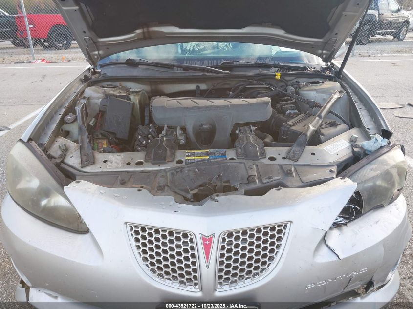 2008 Pontiac Grand Prix VIN: 2G2WP582081137310 Lot: 43521722