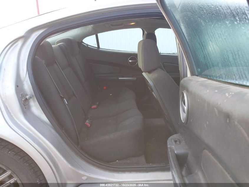 2008 Pontiac Grand Prix VIN: 2G2WP582081137310 Lot: 43521722