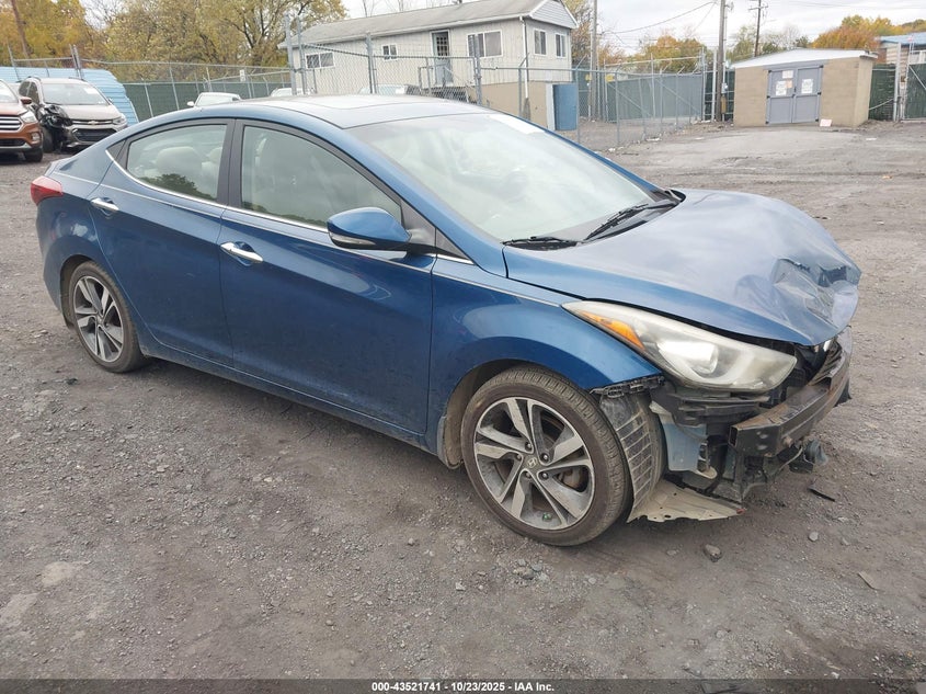 2015 HYUNDAI ELANTRA LIMITED - KMHDH4AE9FU283927