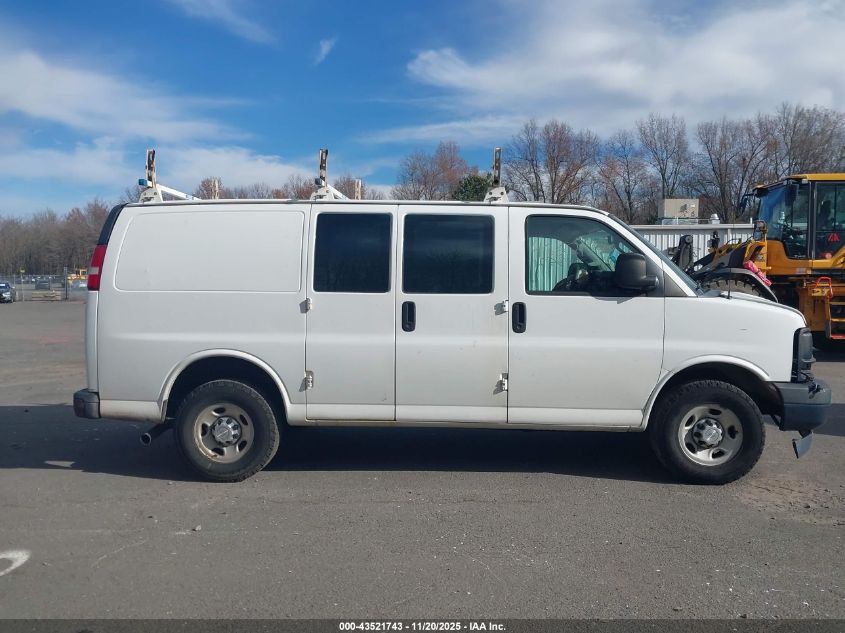 2017 Chevrolet Express 2500 Work Van VIN: 1GCWGAFF8H1126202 Lot: 43521743