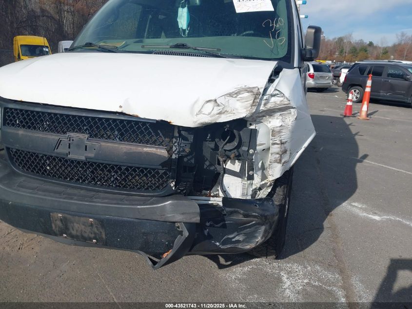 2017 Chevrolet Express 2500 Work Van VIN: 1GCWGAFF8H1126202 Lot: 43521743