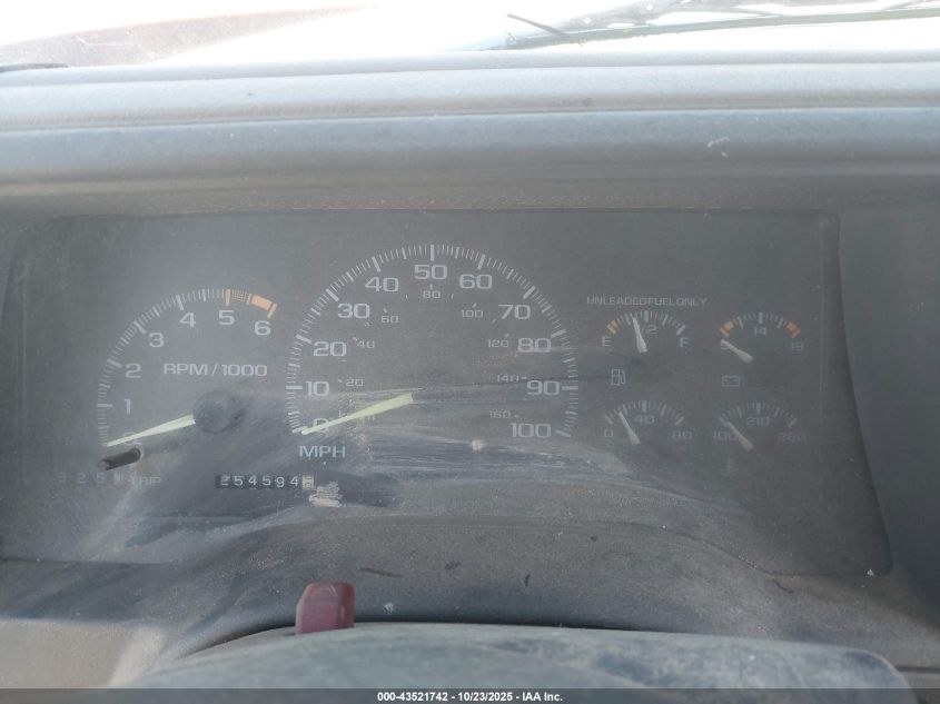 1998 Chevrolet K1500 Fleetside VIN: 1GCEK19W4WE128069 Lot: 43521742