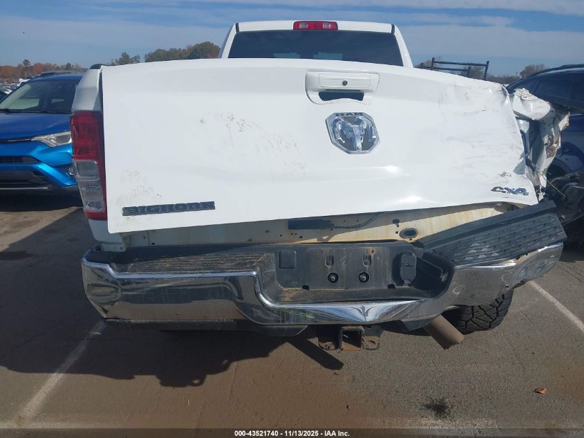 2022 Ram 3500 Big Horn 4X4 8' Box VIN: 3C63R3HL6NG291391 Lot: 43521740