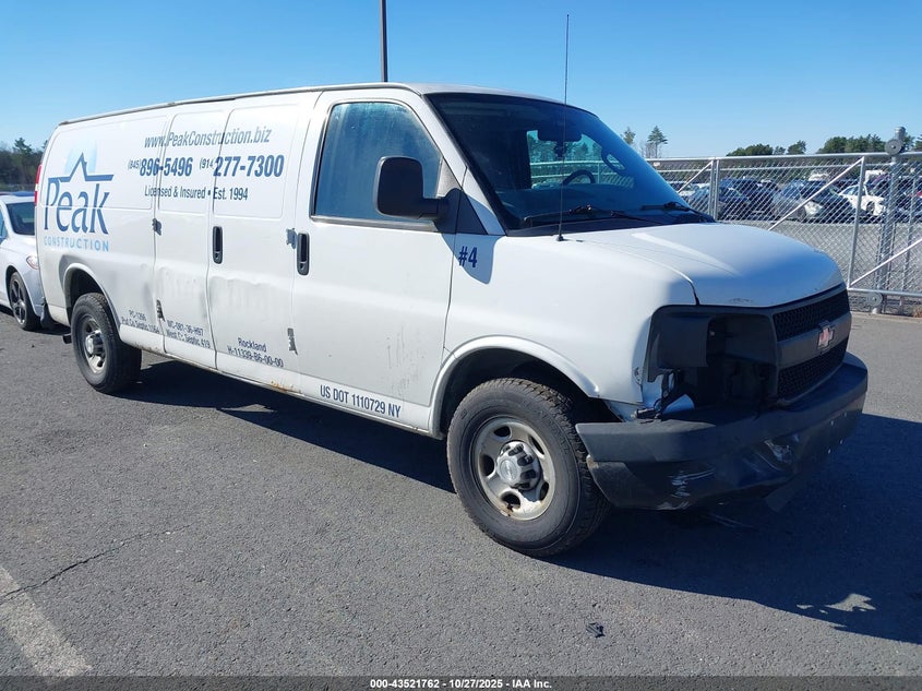 2016 CHEVROLET EXPRESS 3500 WORK VAN - 1GCZGHFF4G1121020