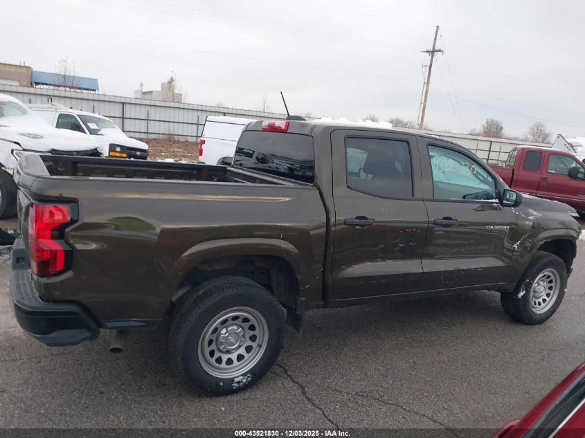 2023 Chevrolet Colorado 2Wd Short Box Wt VIN: 1GCGSBEC9P1263499 Lot: 43521830