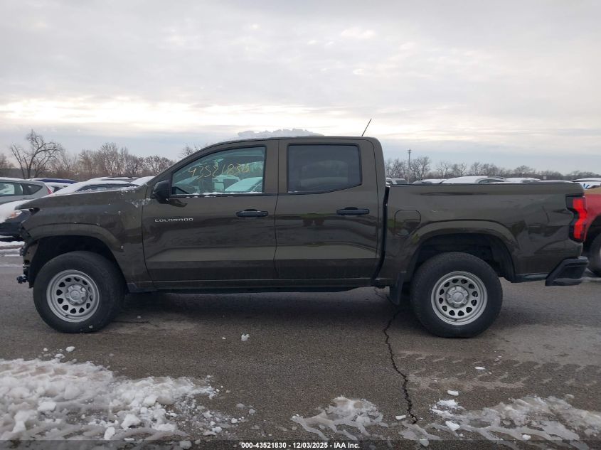 2023 Chevrolet Colorado 2Wd Short Box Wt VIN: 1GCGSBEC9P1263499 Lot: 43521830
