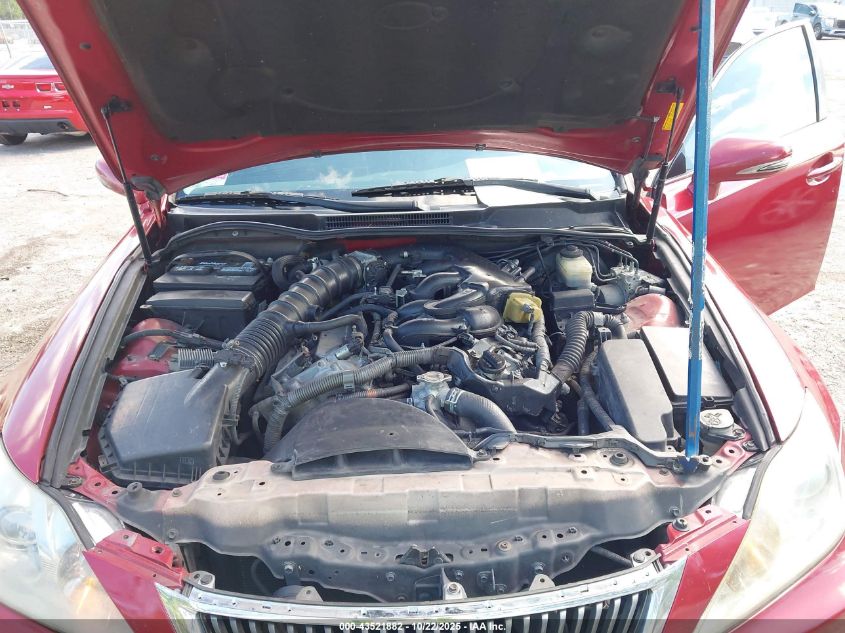 2011 Lexus Is 250 VIN: JTHBF5C26B5145209 Lot: 43521882