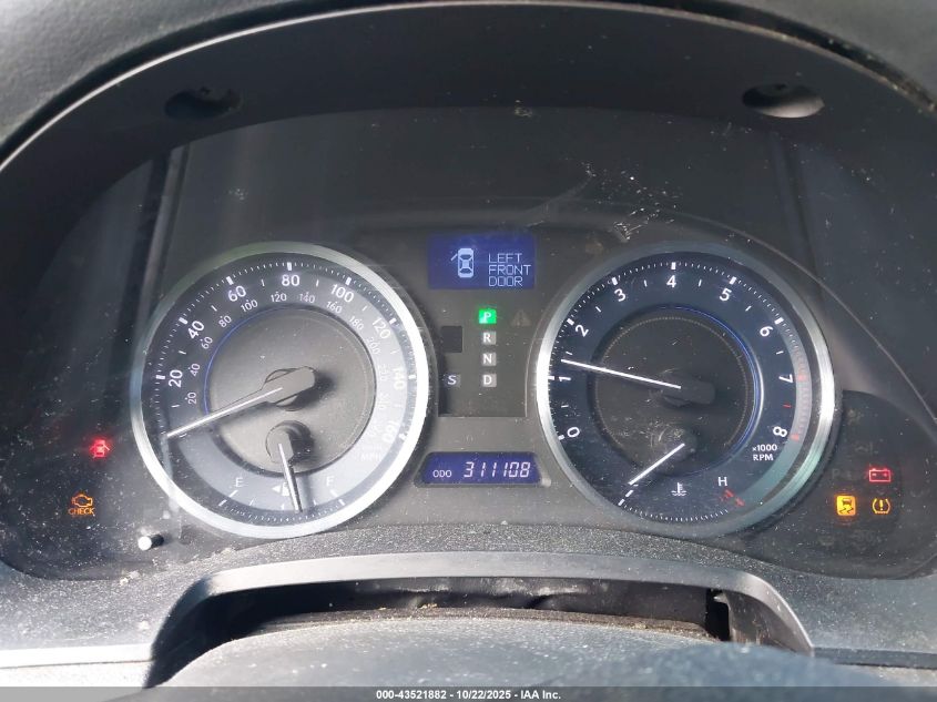 2011 Lexus Is 250 VIN: JTHBF5C26B5145209 Lot: 43521882
