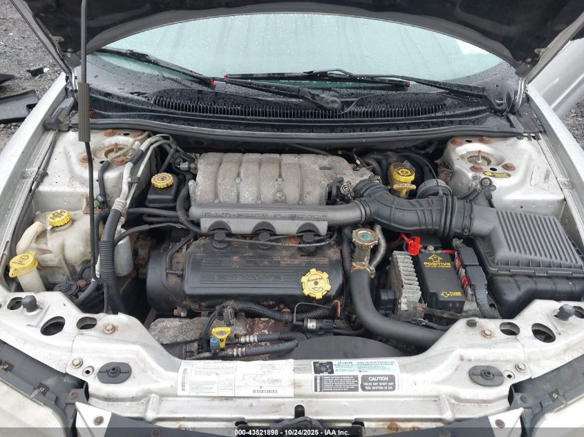 2000 Chrysler Sebring Jxi VIN: 3C3EL55H1YT261939 Lot: 43521898