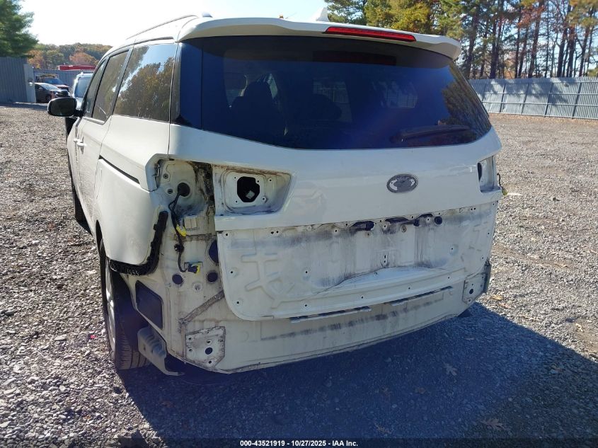 2016 Kia Sedona Lx VIN: KNDMB5C10G6190015 Lot: 43521919