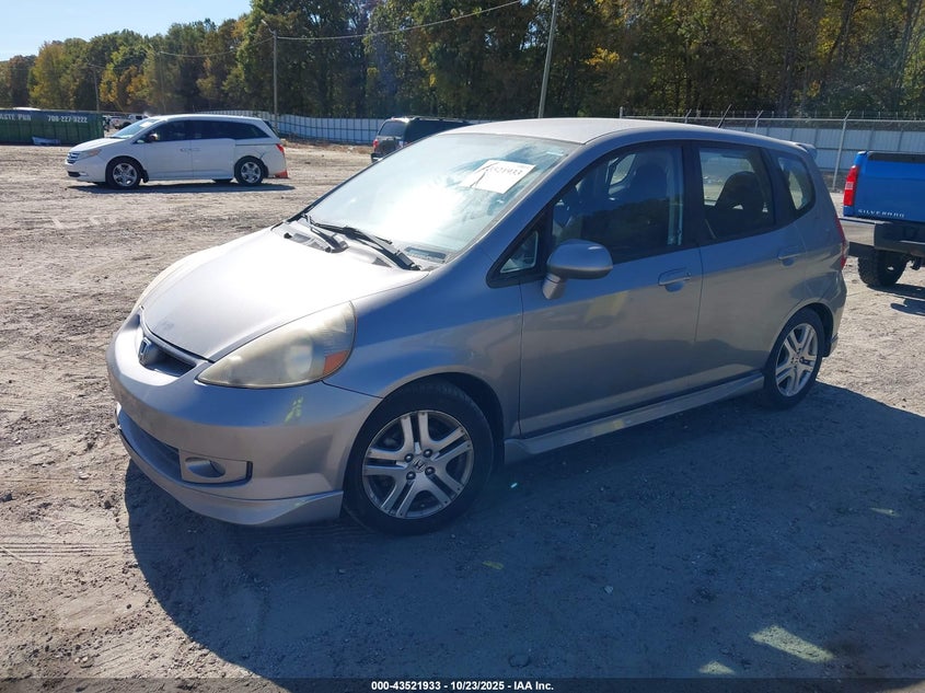 JHMGD38628S042956 2008 HONDA FIT photo no. 2