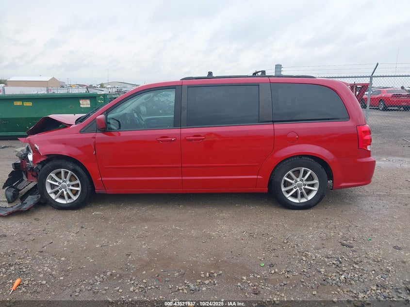 2016 DODGE GRAND CARAVAN SXT 2C4RDGCG2GR274068