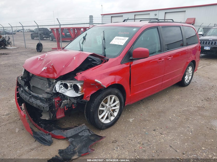 2016 DODGE GRAND CARAVAN SXT 2C4RDGCG2GR274068