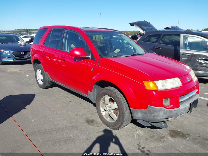 2005 Saturn Vue V6 red suv gasoline 5GZCZ53495S816388 photo #1