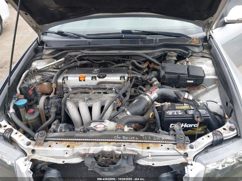 2006 Acura Tsx VIN: JH4CL96896C006200 Lot: 43522090