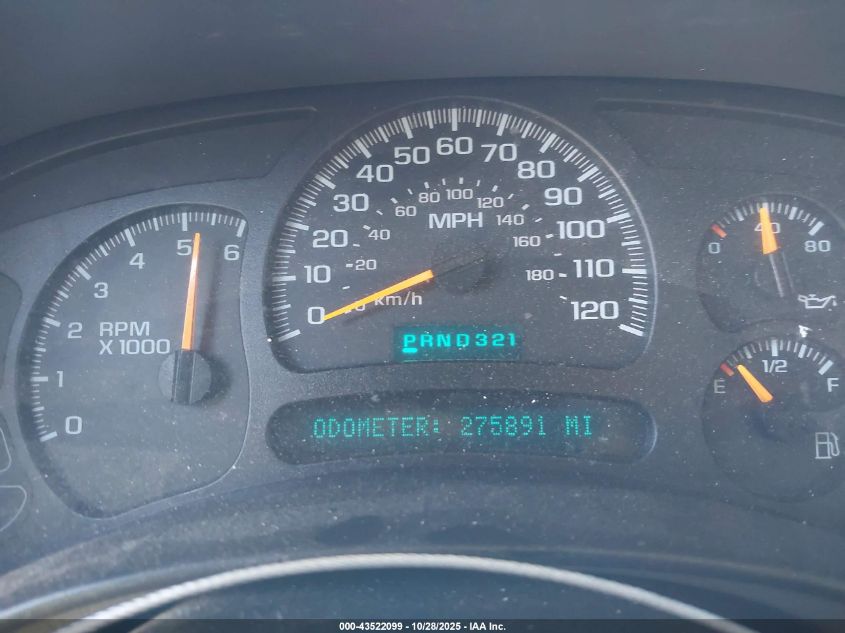 2005 Chevrolet Tahoe Ls VIN: 1GNEK13T05J184313 Lot: 43522099