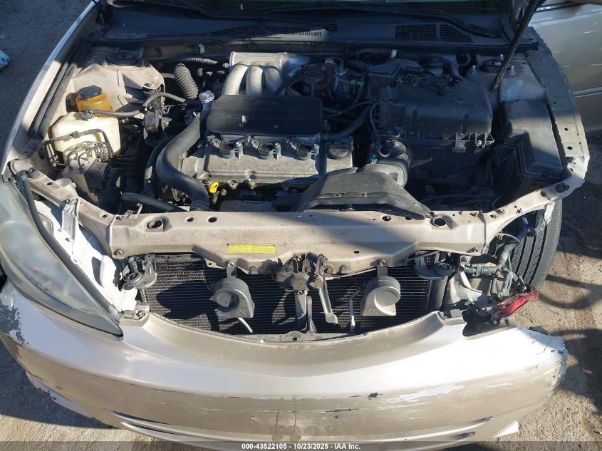 2002 Toyota Camry Xle V6 VIN: 4T1BF32KX2U540020 Lot: 43522105