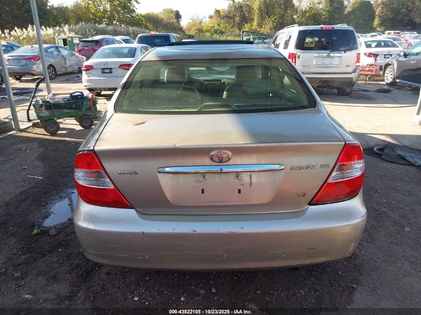 2002 Toyota Camry Xle V6 VIN: 4T1BF32KX2U540020 Lot: 43522105