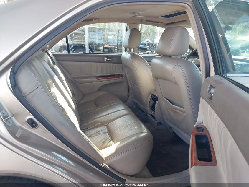 2002 Toyota Camry Xle V6 VIN: 4T1BF32KX2U540020 Lot: 43522105