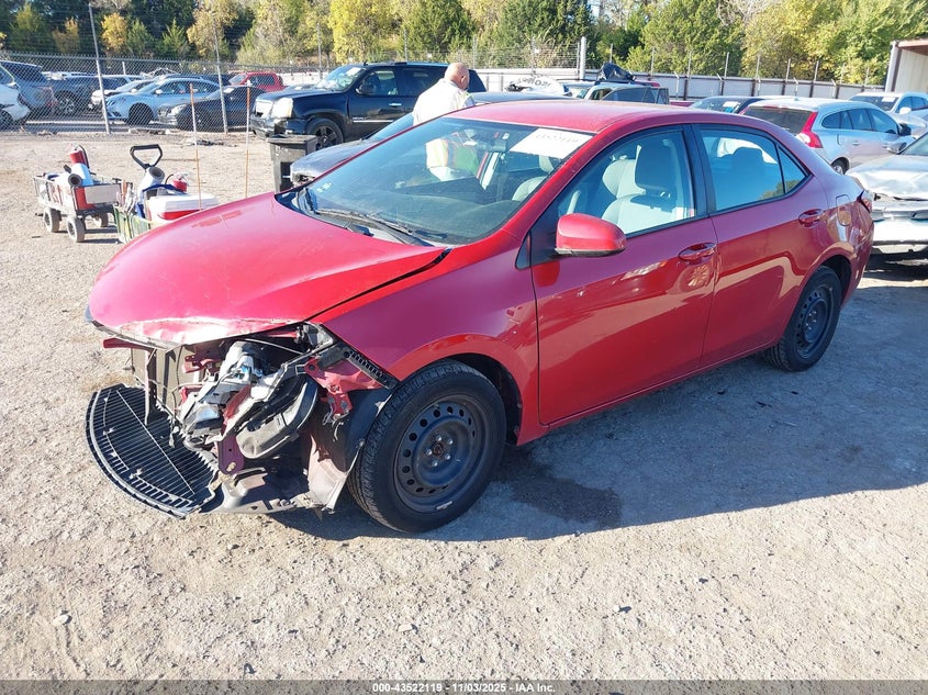 2016 TOYOTA COROLLA L/LE/LE PLS/PRM/S/S PLS - 2T1BURHEXGC605628