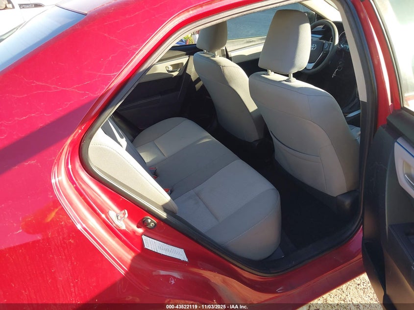 2016 TOYOTA COROLLA L/LE/LE PLS/PRM/S/S PLS - 2T1BURHEXGC605628