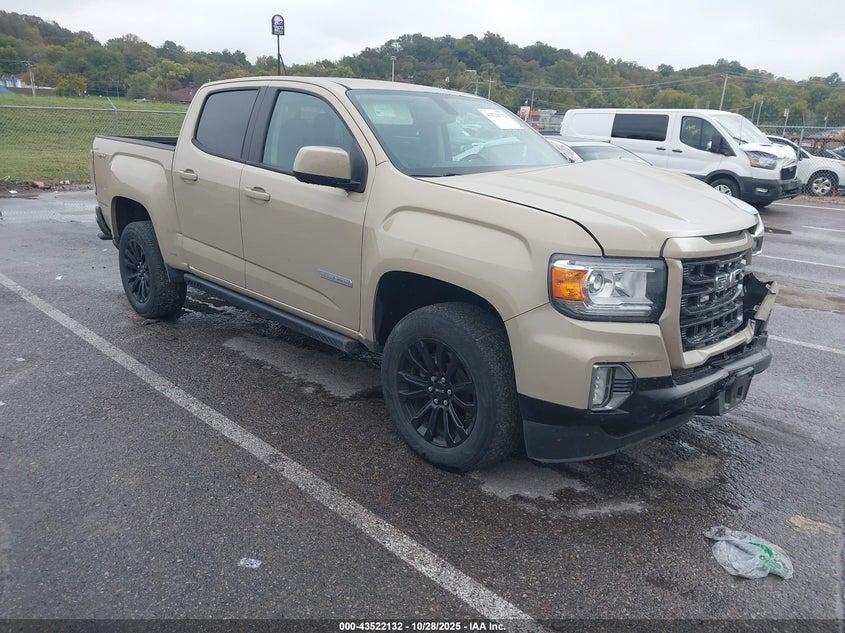 GMC CANYON 4WD SHORT BOX ELEVATION