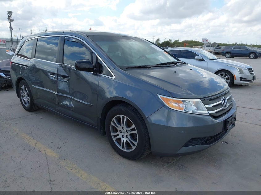 2013 HONDA ODYSSEY EX-L - 5FNRL5H64DB053148