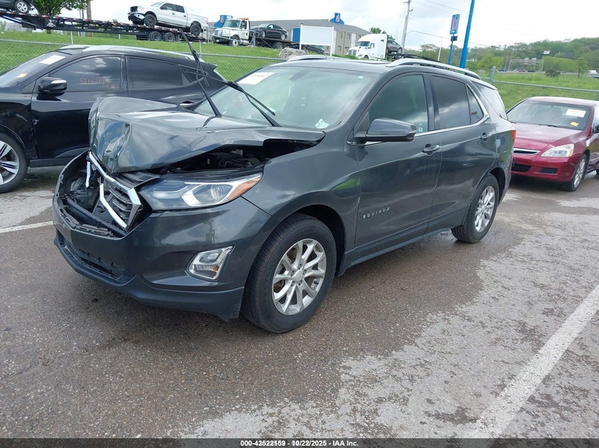 2018 Chevrolet Equinox Lt grey  gas 2GNAXJEV5J6136862 photo #3