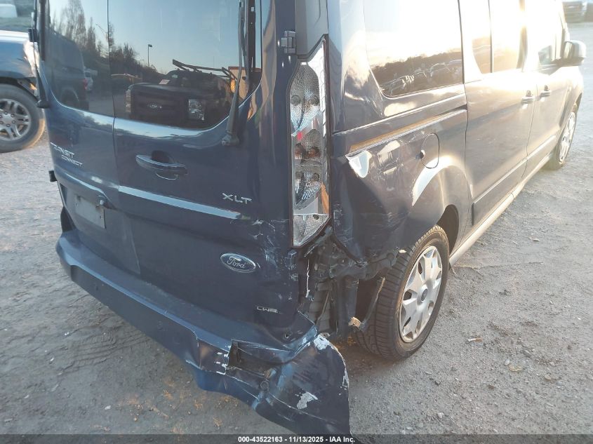 2017 Ford Transit Connect Xlt VIN: NM0GS9F70H1302070 Lot: 43522163