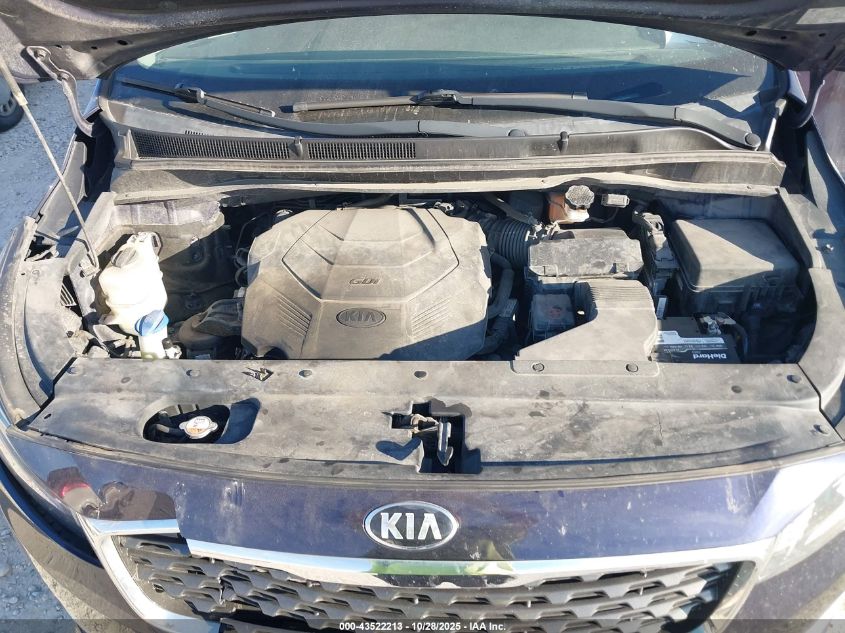 2019 Kia Sedona Ex VIN: KNDMB5C14K6537063 Lot: 43522213