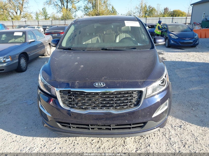2019 Kia Sedona Ex VIN: KNDMB5C14K6537063 Lot: 43522213