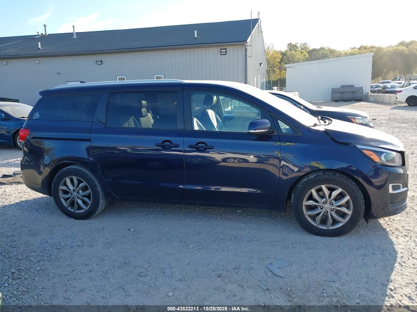 2019 Kia Sedona Ex VIN: KNDMB5C14K6537063 Lot: 43522213