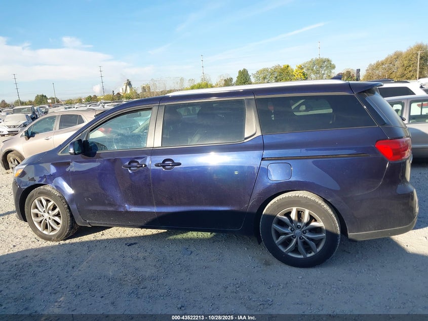 2019 Kia Sedona Ex VIN: KNDMB5C14K6537063 Lot: 43522213