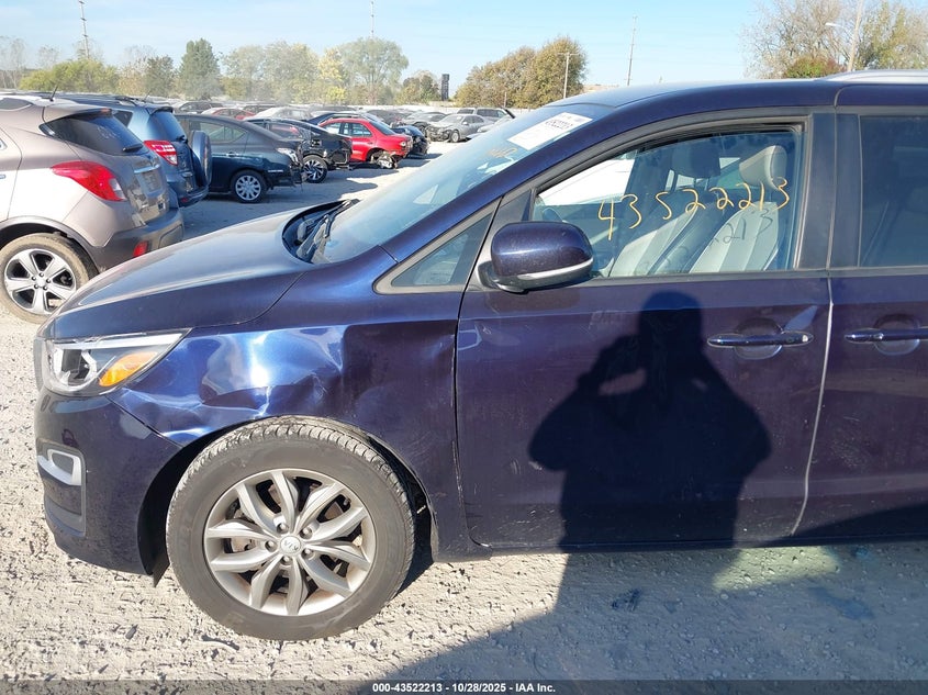 2019 Kia Sedona Ex VIN: KNDMB5C14K6537063 Lot: 43522213