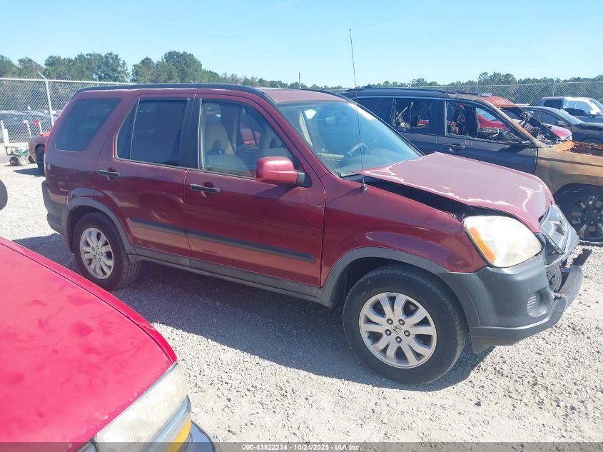 2006 Honda Cr-V Ex VIN: JHLRD78836C046379 Lot: 43522234