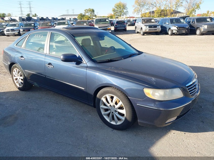 KMHFC46F16A057813 2006 Hyundai Azera Limited/Se auction photo 1