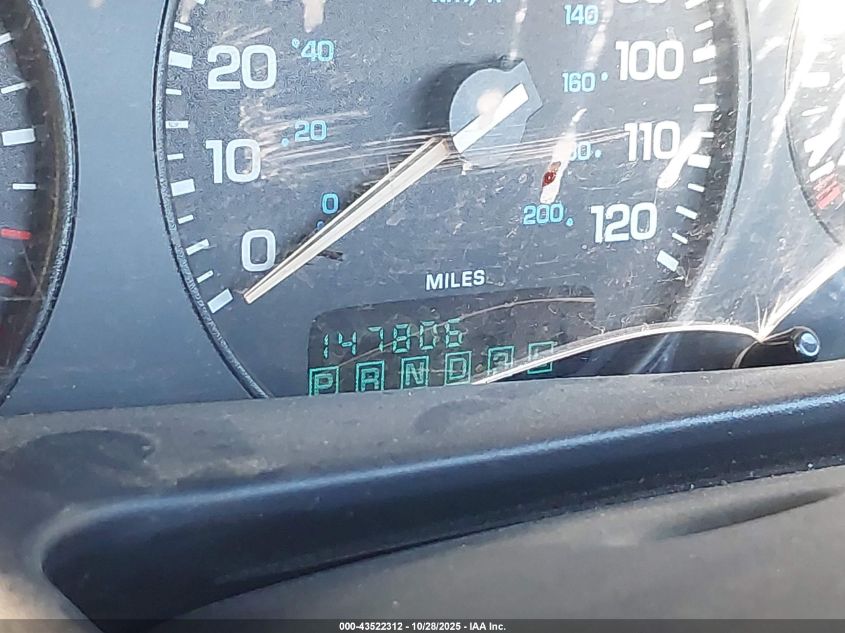 1997 Chrysler Sebring Jx VIN: 3C3EL45HXVT541865 Lot: 43522312