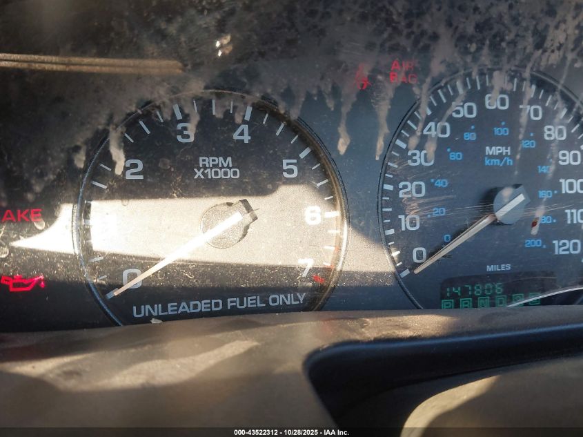 1997 Chrysler Sebring Jx VIN: 3C3EL45HXVT541865 Lot: 43522312