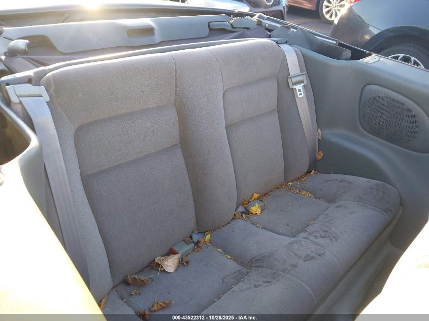 1997 Chrysler Sebring Jx VIN: 3C3EL45HXVT541865 Lot: 43522312