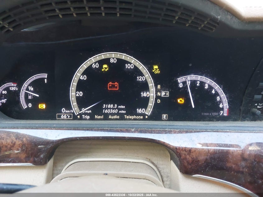 2013 MERCEDES-BENZ S 550 WDDNG7DB9DA525974