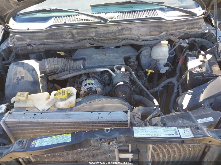 2008 Dodge Ram 1500 Sxt/Slt VIN: 3D7KS19D08G120165 Lot: 43522404