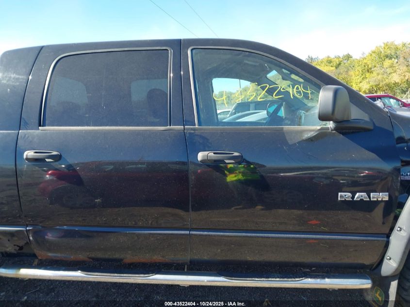 2008 Dodge Ram 1500 Sxt/Slt VIN: 3D7KS19D08G120165 Lot: 43522404