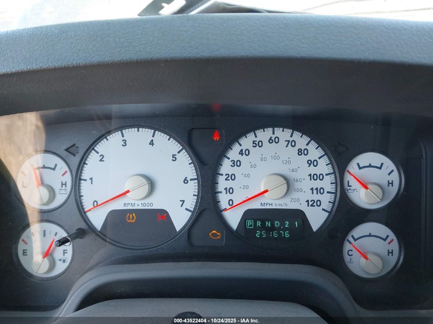 2008 Dodge Ram 1500 Sxt/Slt VIN: 3D7KS19D08G120165 Lot: 43522404