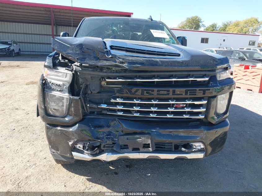 2022 Chevrolet Silverado 2500Hd 4Wd Standard Bed Ltz VIN: 1GC4YPEY5NF100455 Lot: 43522464