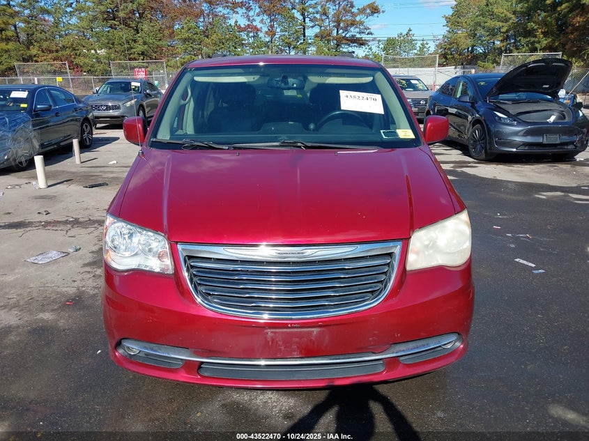 2012 Chrysler Town & Country Touring VIN: 2C4RC1BG7CR227128 Lot: 43522470