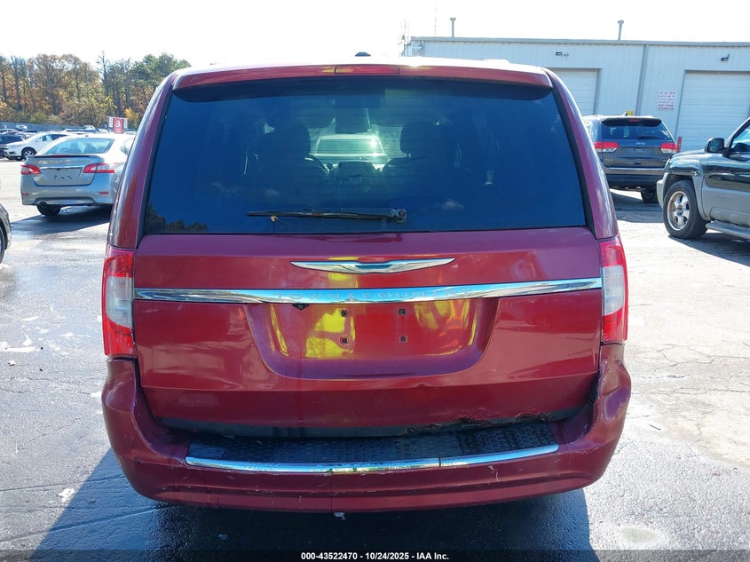 2012 Chrysler Town & Country Touring VIN: 2C4RC1BG7CR227128 Lot: 43522470