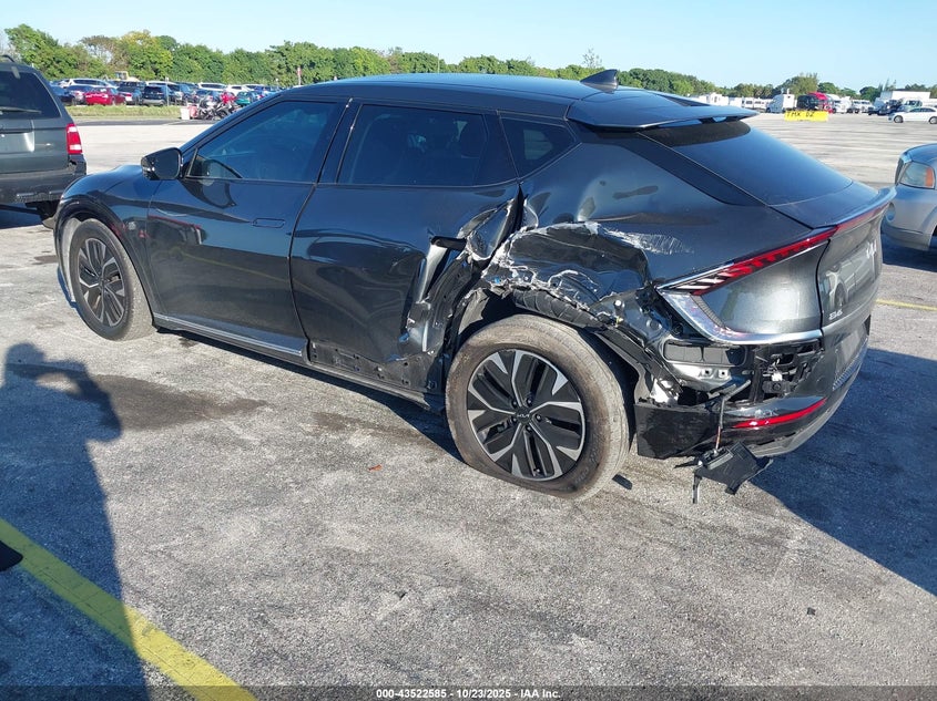 Vin: kndc34la0p5610798, lot: 44017587, kia ev6 wind 20233