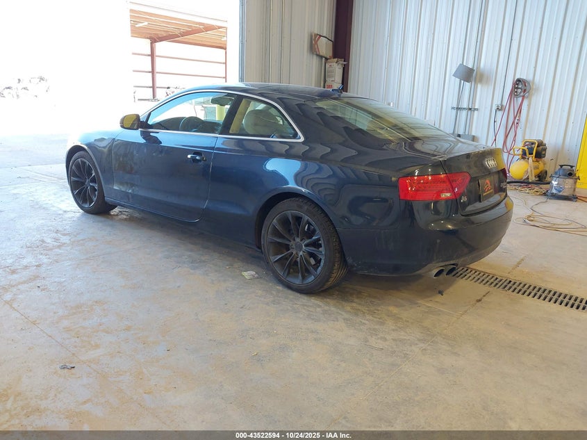 2013 Audi A5 2.0T Premium blue coupe flexible WAULFAFR8DA008173 photo #4