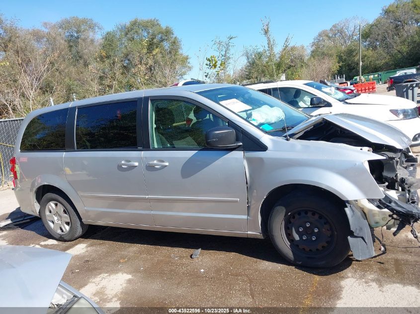 2012 Dodge Grand Caravan Se/Avp VIN: 2C4RDGBG2CR380838 Lot: 43522596