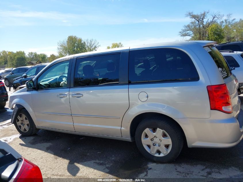 2012 Dodge Grand Caravan Se/Avp VIN: 2C4RDGBG2CR380838 Lot: 43522596